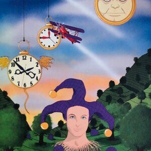 Jean-Pierre Beaudet “Fraction” – Limited Edition Surrealist Art Print – 1990